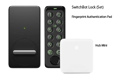 SwitchBot 指紋認証テンキーセット
